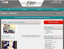 Tablet Screenshot of boutiquereno.com